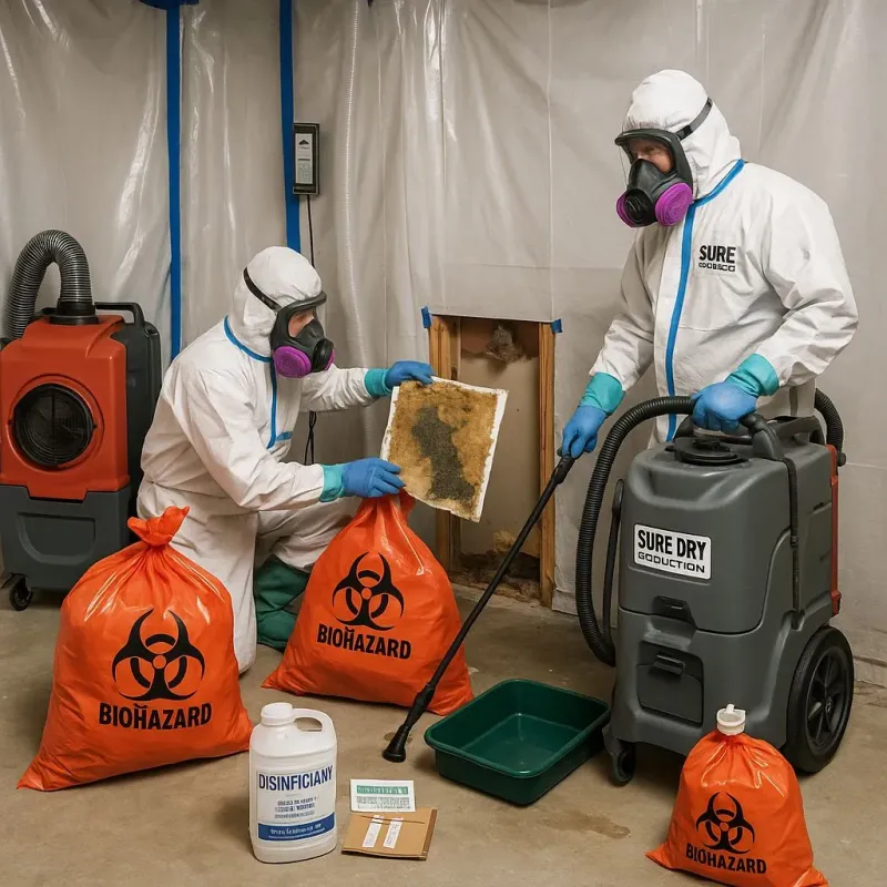 Contaminated Water Handling Protocols process in Tama County, IA